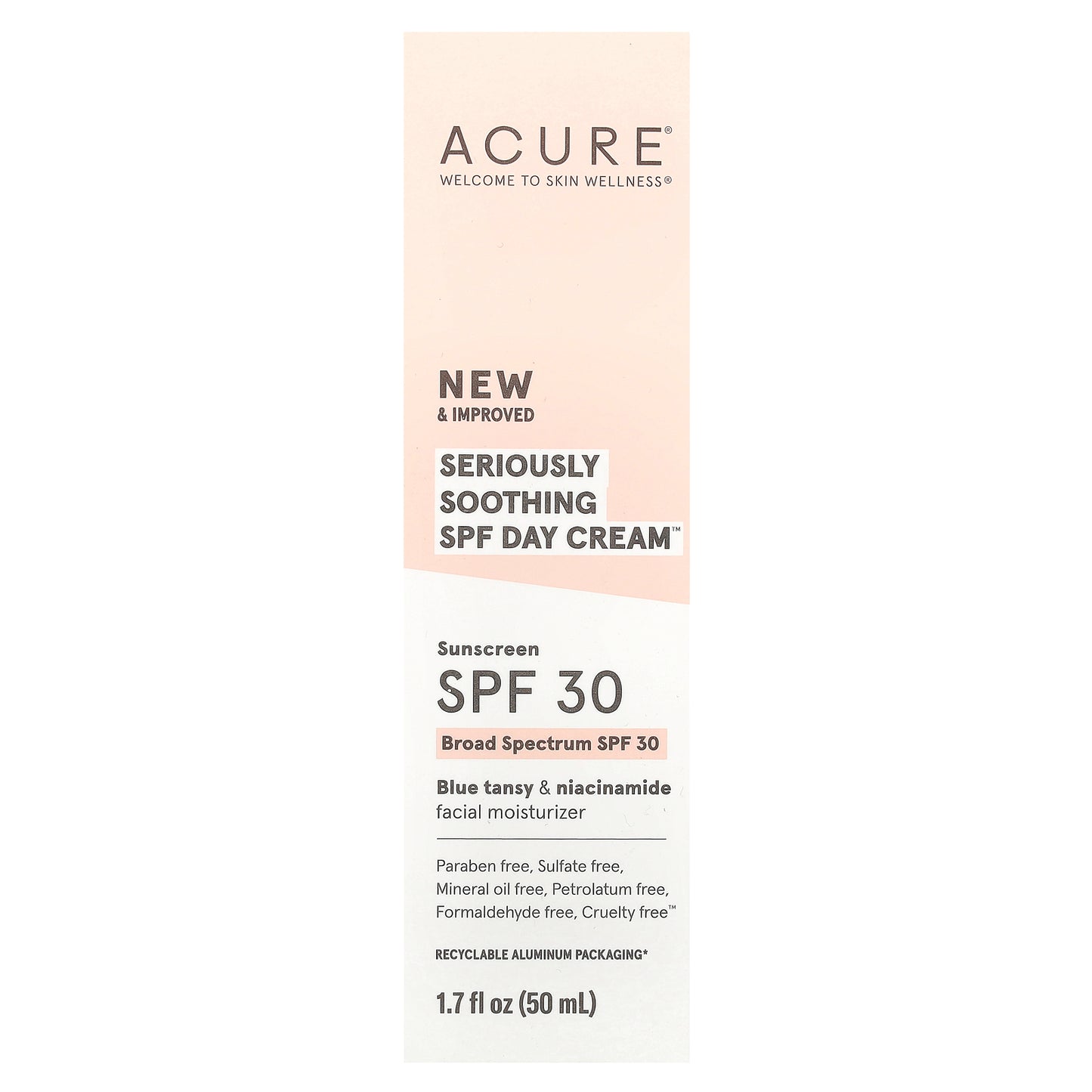 ACURE, Seriously Soothing SPF Day Cream™, SPF 30 , 1.7 fl oz (50 ml)