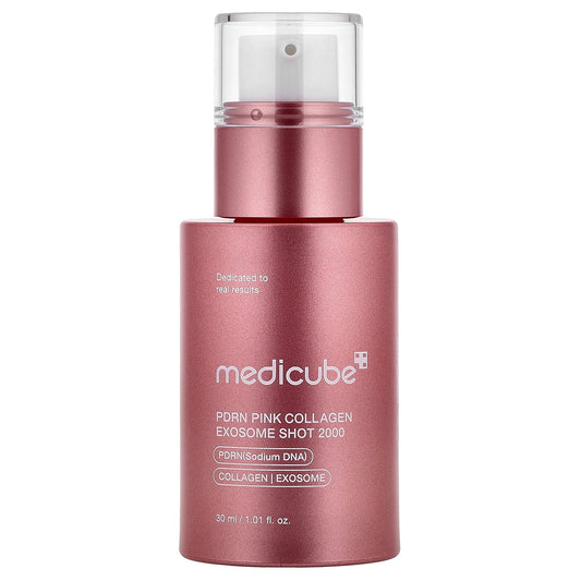 Medicube, PDRN Pink Collagen Exosome Shot Serum 2000, 1.01 fl oz (30 ml)