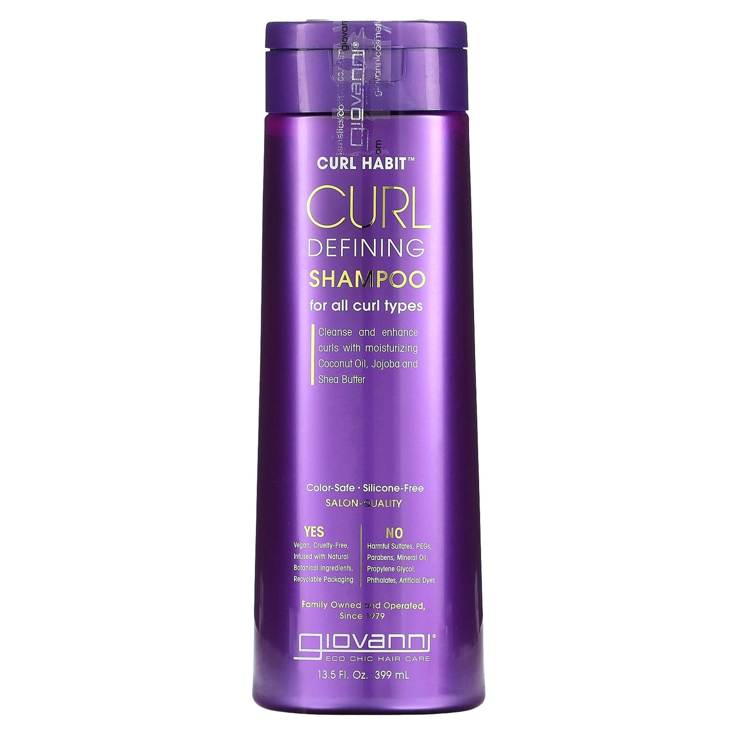 Giovanni, Curl Habit, Curl Defining Shampoo, For All Curl Types, 13.5 fl oz (399 ml)