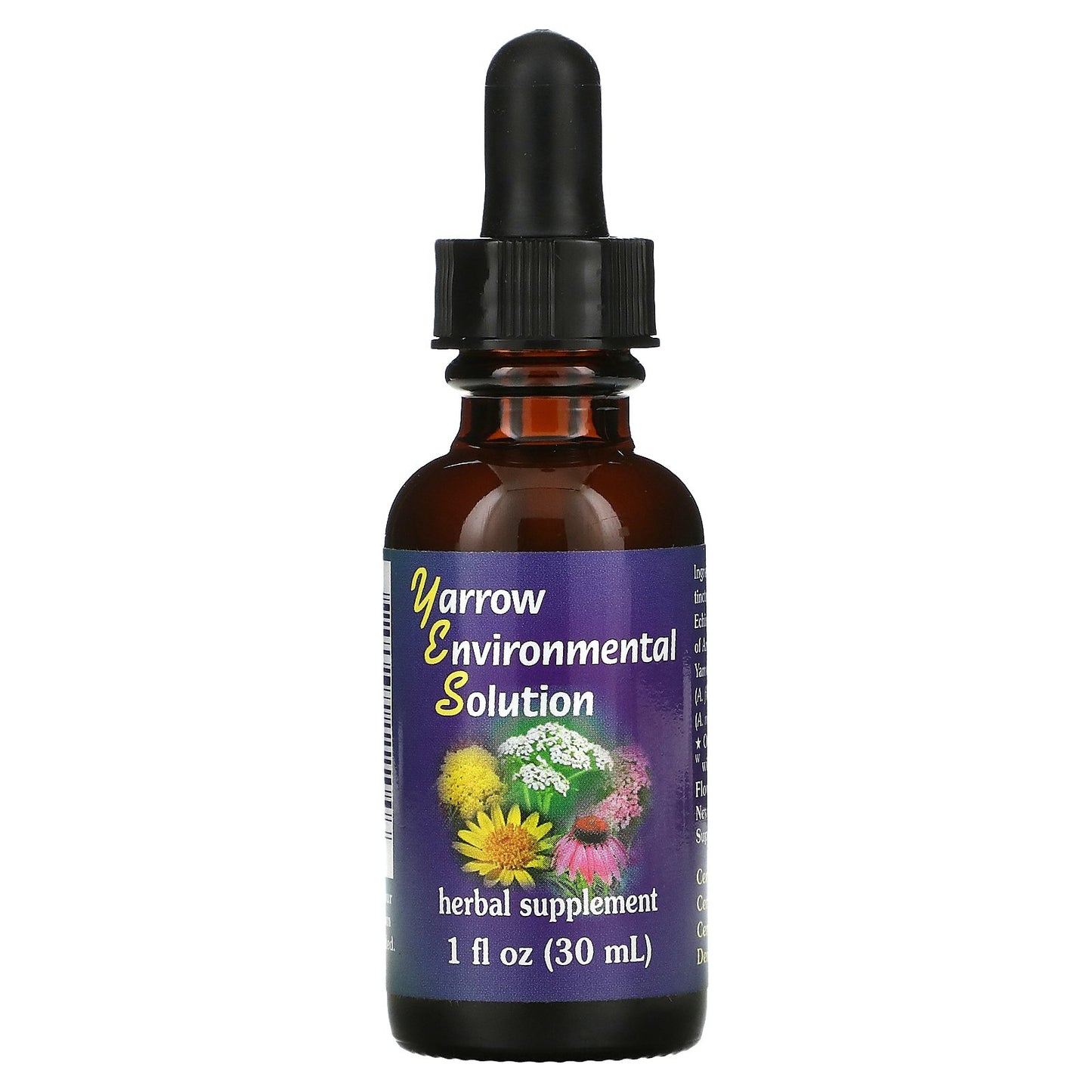 Flower Essence Services, Yarrow Environmental Solution, 1 fl oz (30 ml)