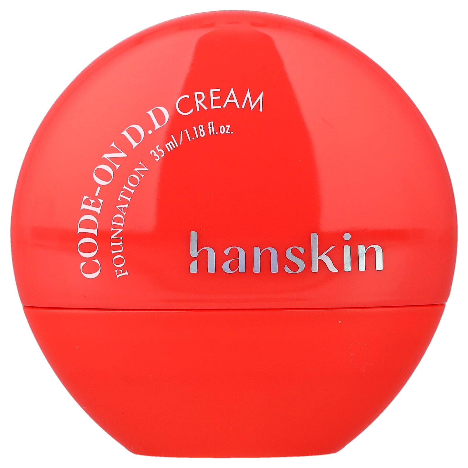 Hanskin, Code-On D.D Cream Foundation, 19NC Porcelain, 1.18 fl oz (35 ml)