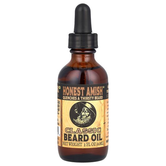 Honest Amish, Beard Oil, Classic , 2 fl oz (60 ml)