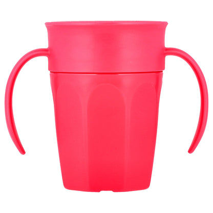 Dr. Brown's, Milestones™, Cheers360™, Spoutless Transition Cup, 6 Months +, Pink, 7 oz (200 ml)