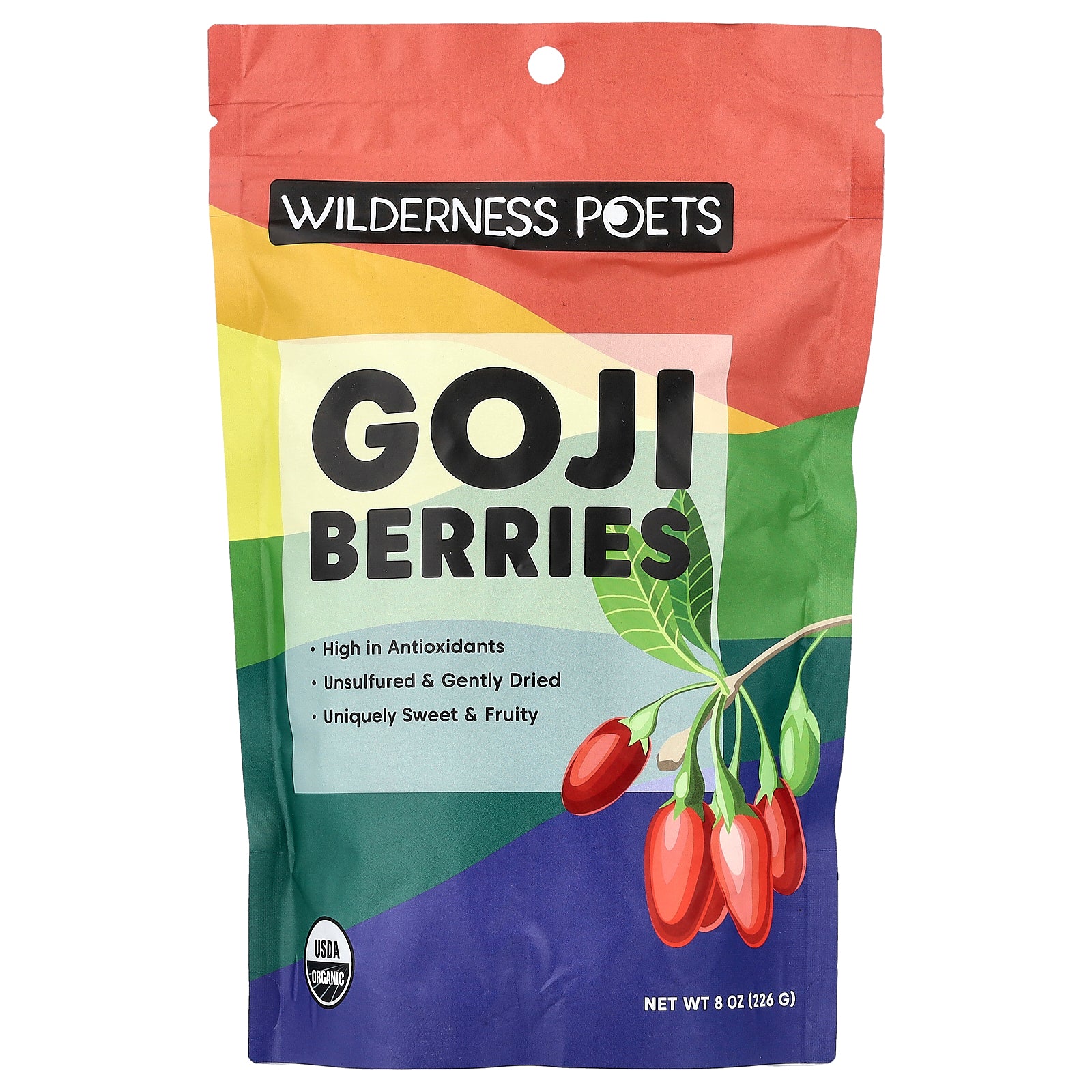 Wilderness Poets, Goji Berries, 8 oz (226 g)