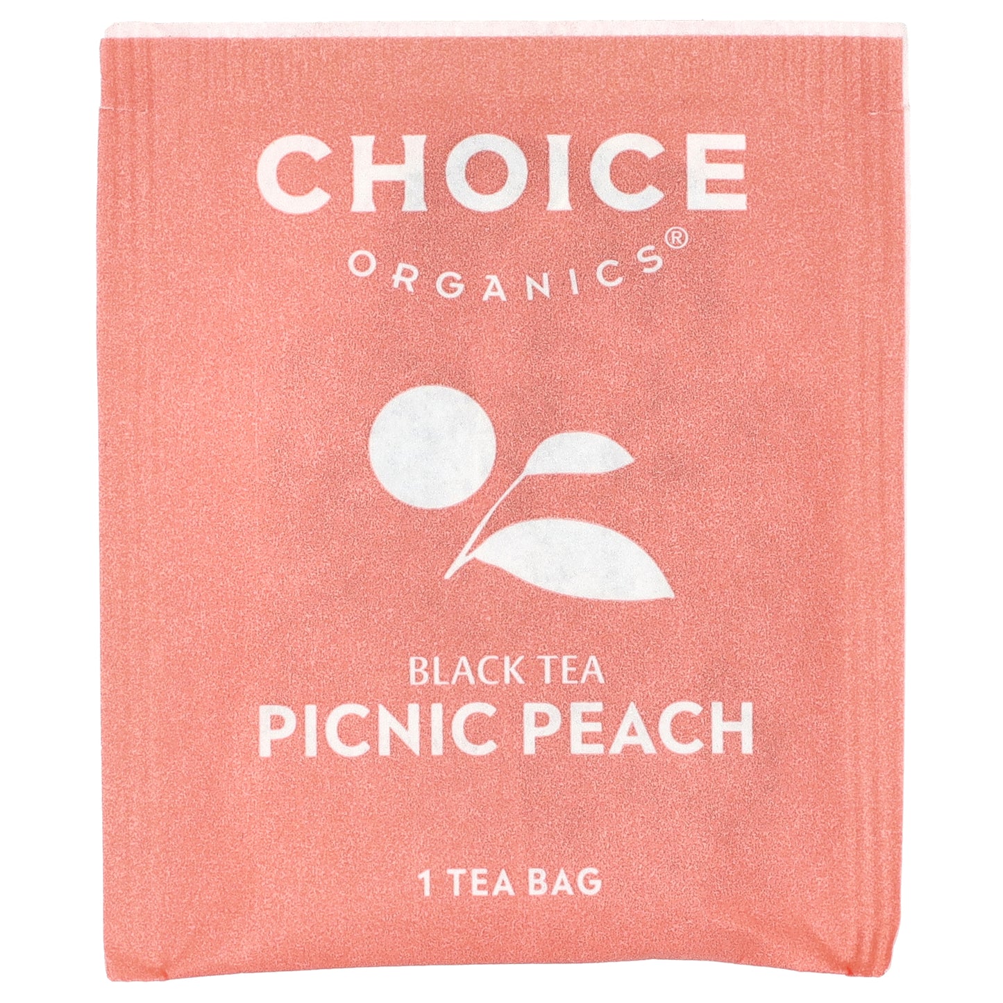 Choice Organic Teas, Black Tea, Picnic Peach, 16 Tea Bags, 1.12 oz (32 g)