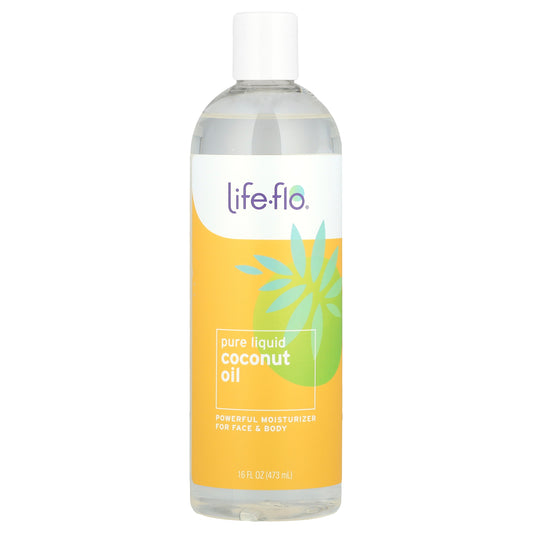 Life-flo, Pure Liquid Coconut Oil, 16 fl oz (473 ml)
