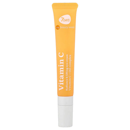 7 Days Beauty, Vitamin C, Dual-Action Radiance & Lifting Eye Cream, 0.6 fl oz (18 ml)