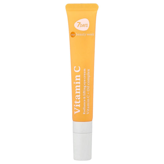 7 Days Beauty, Vitamin C, Dual-Action Radiance & Lifting Eye Cream, 0.6 fl oz (18 ml)