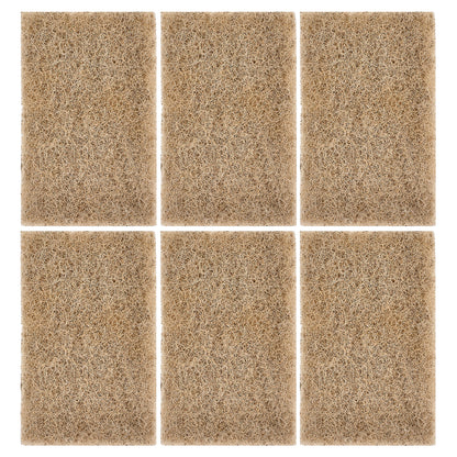 Full Circle, Walnut Shell Scrubber Sponge, 6 Count