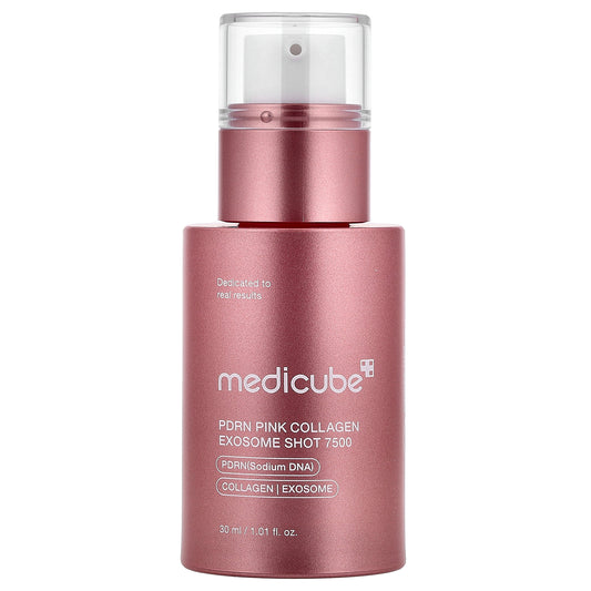 Medicube, PDRN Pink Collagen Exosome Shot Serum 7500, 1.01 fl oz (30 ml)