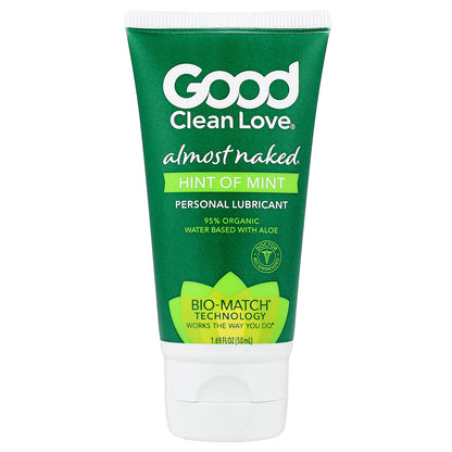 Good Clean Love, Almost Naked®, Personal Lubricant, Hint of Mint, 1.69 fl oz (50 ml)