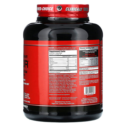 MuscleMeds, Carnivor, Bioengineered Beef Protein Isolate, Fruit Punch, 3.67 lbs (1,669 g)