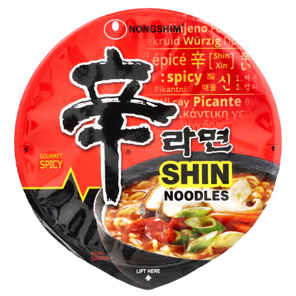 Nongshim, Shin Noodles, Gourmet Spicy, 4.02 oz (114 g)