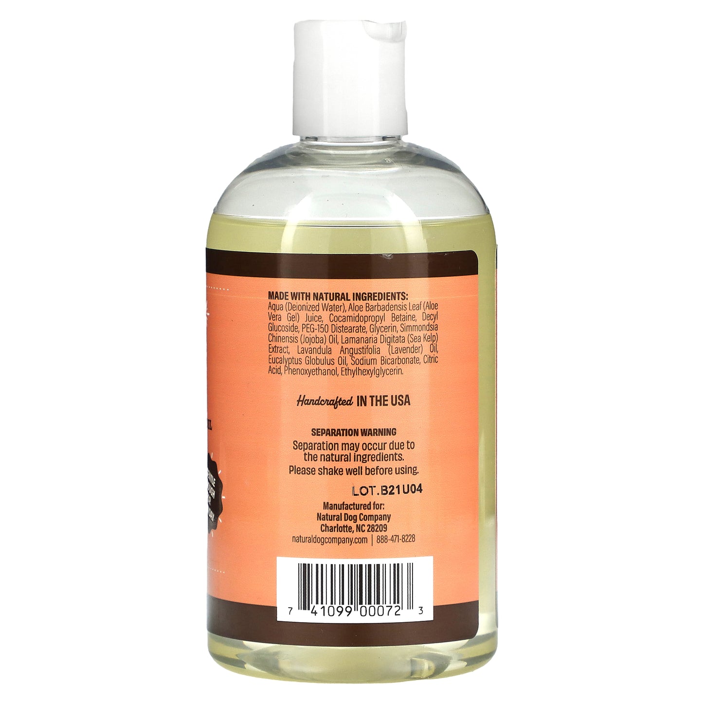 Natural Dog Company, Soothing Itchy Dog Shampoo, 12 oz (355 ml)