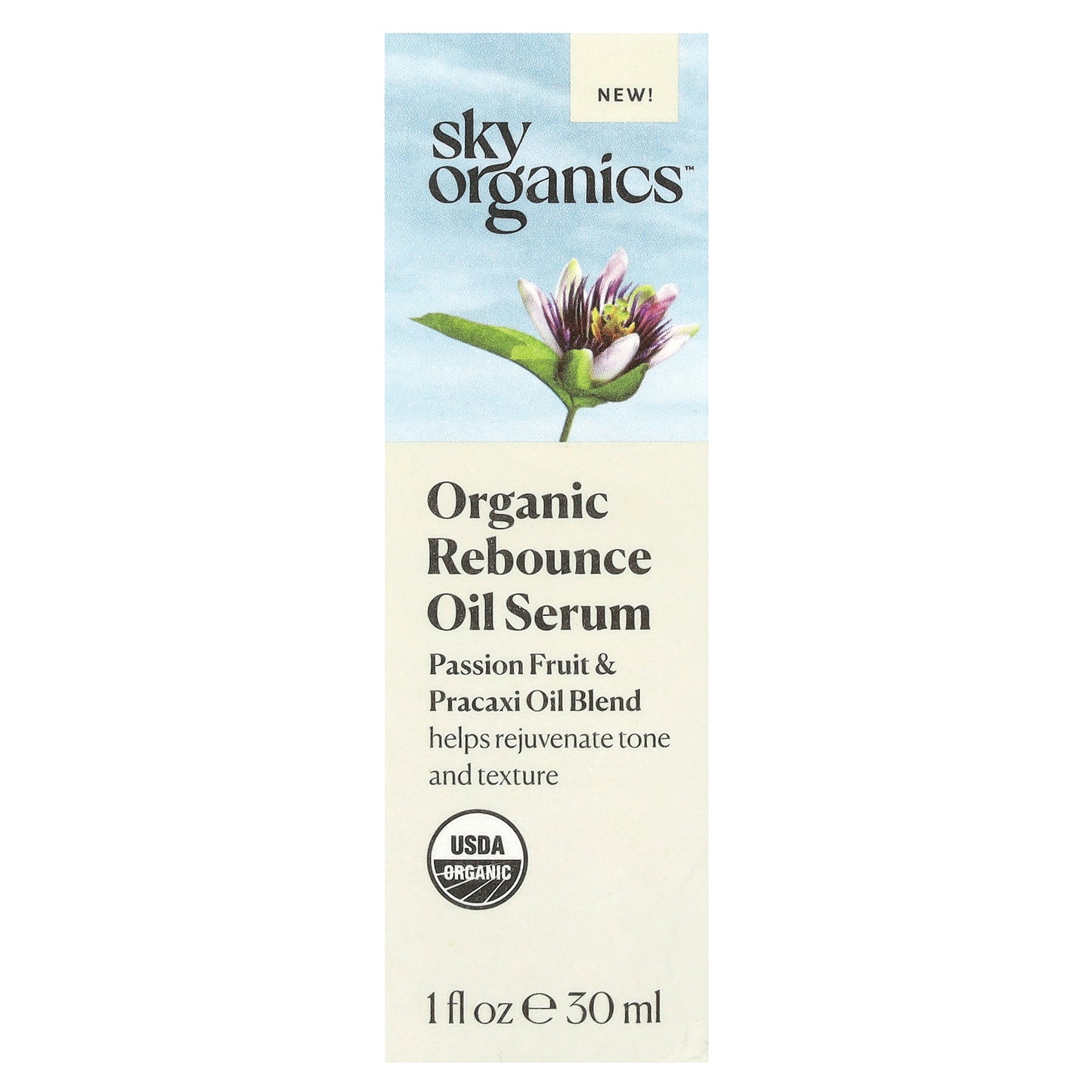 Sky Organics, Organic Rebounce Oil Serum, 1 fl oz (30 ml)