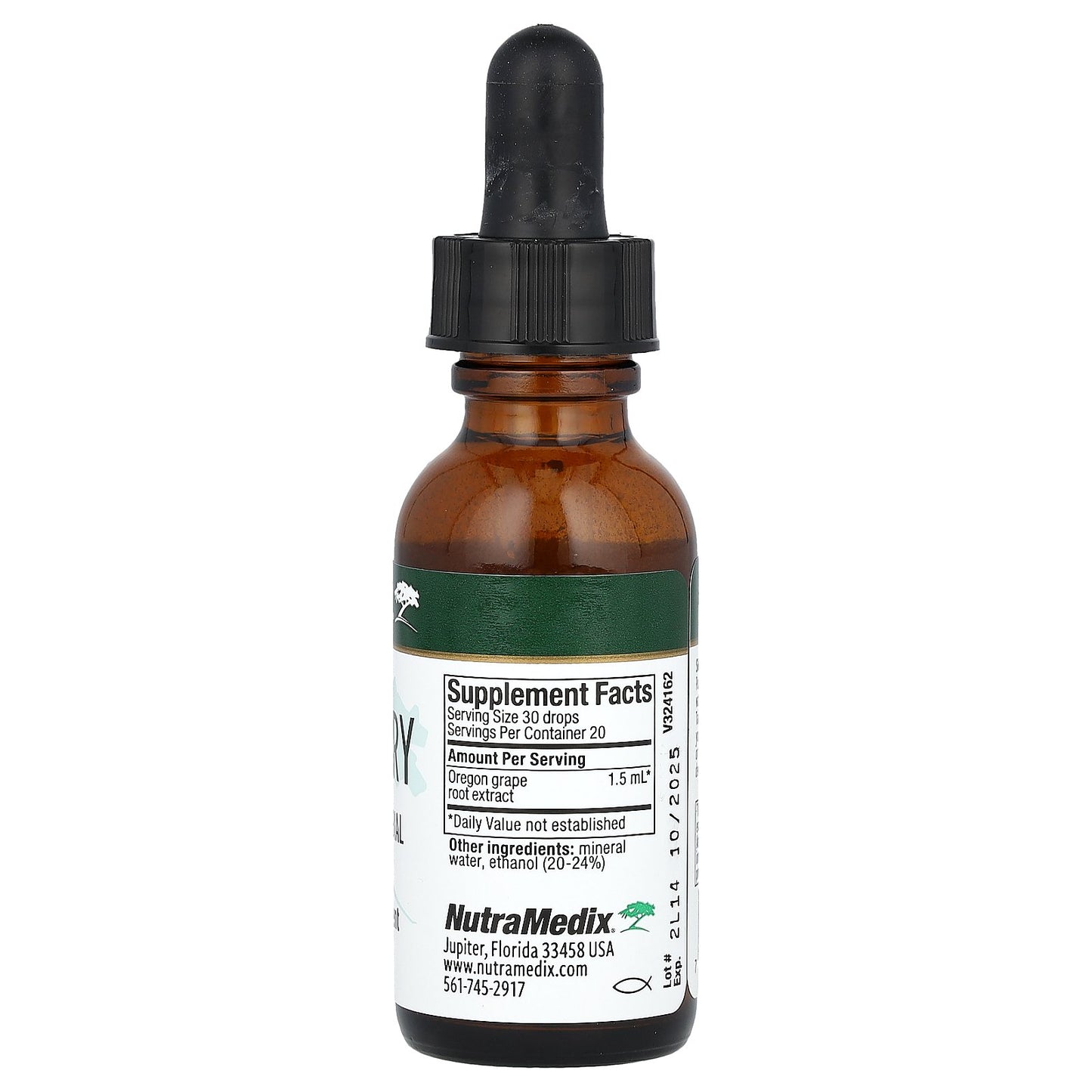 NutraMedix, Barberry, 1 fl oz (30 ml)