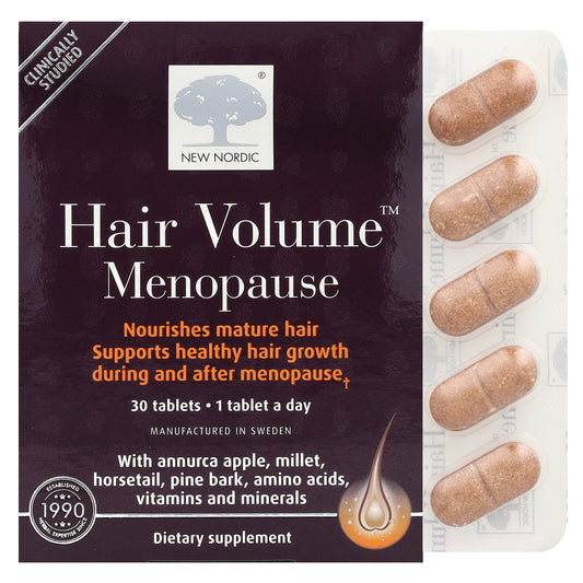 New Nordic, Hair Volume™ Menopause, 30 Tablets