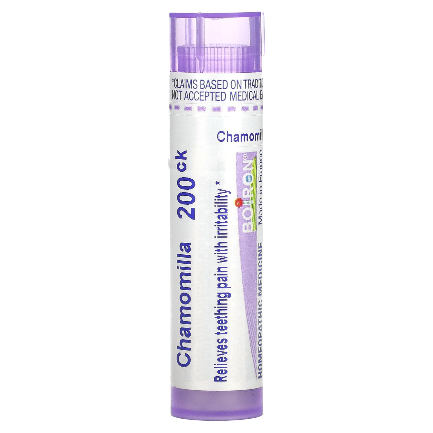 Boiron, Chamomilla, 200CK, Teething  & Irritability, Approx 80 Pellets