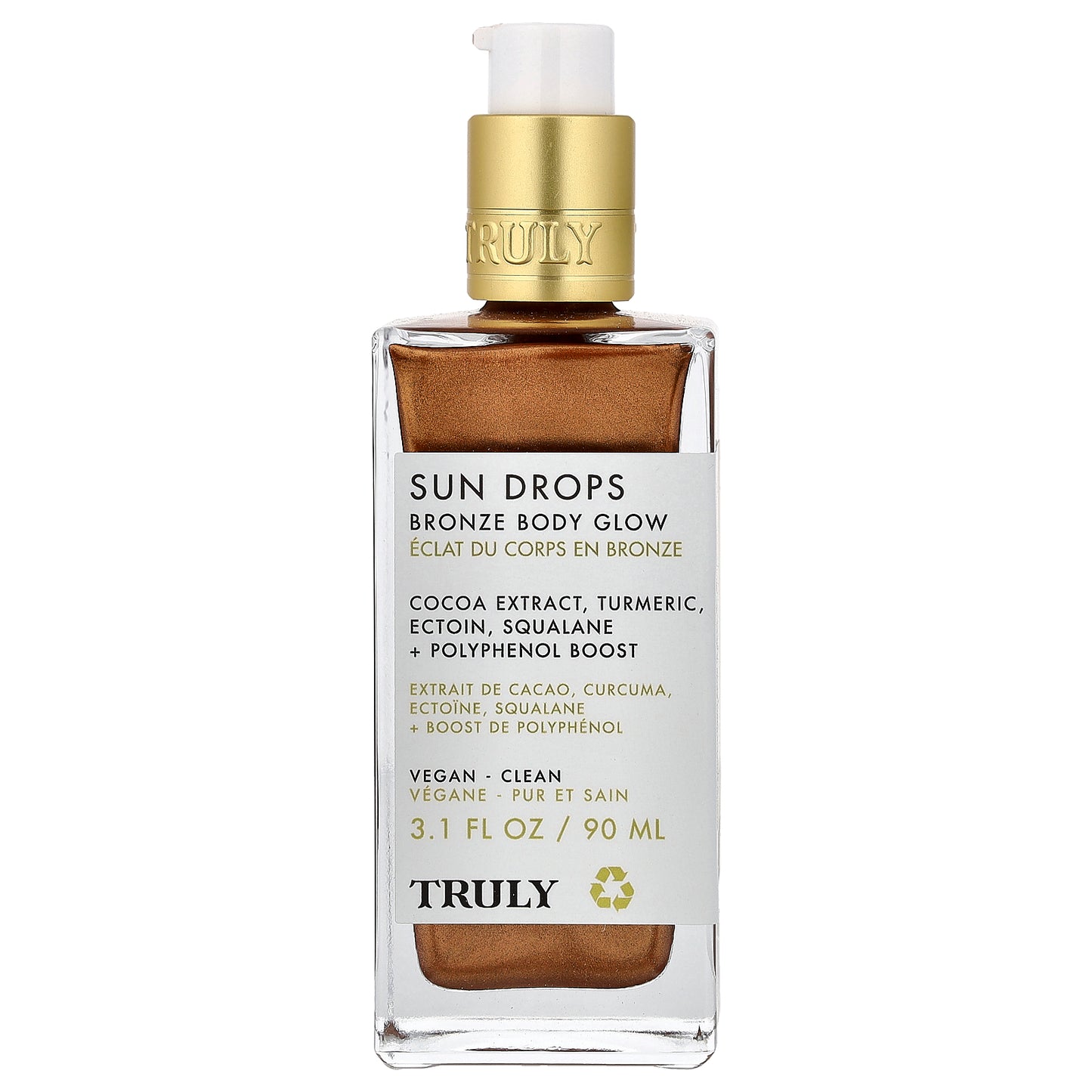 Truly Beauty, Sun Drops Bronze Body Glow, 3.1 fl oz (90 ml)