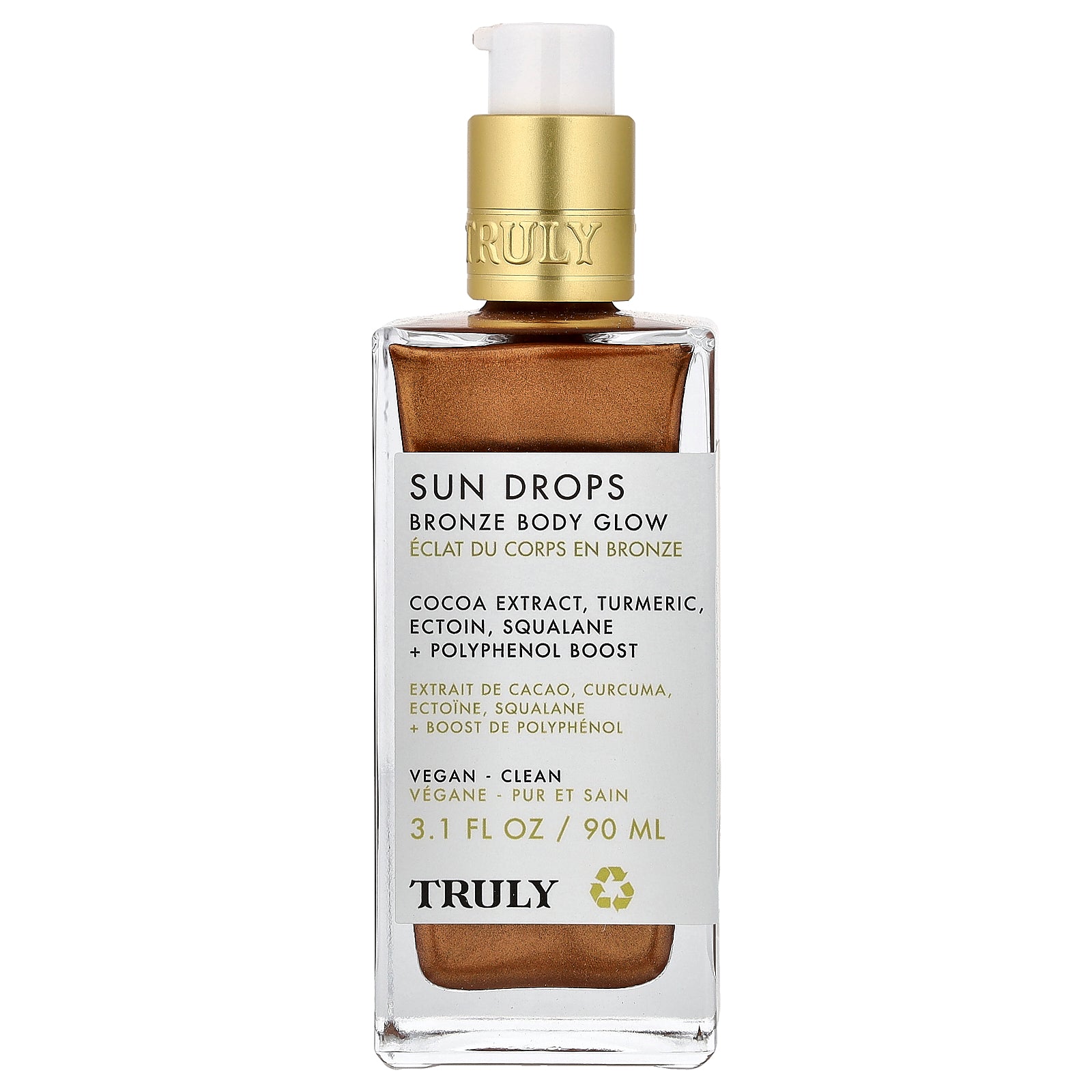Truly Beauty, Sun Drops Bronze Body Glow, 3.1 fl oz (90 ml)