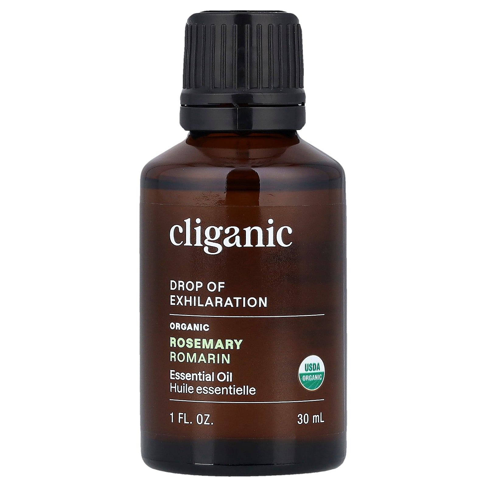Cliganic, Organic Rosemary Essential Oil, 1 fl oz (30 ml)