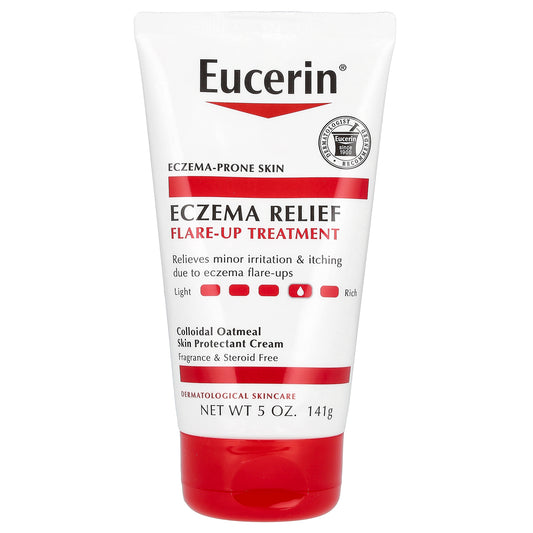 Eucerin, Eczema Relief Flare-Up Treatment, Fragrance Free, 5 oz (141 g)