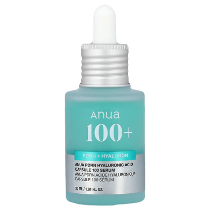Anua, PDRN Hyaluronic Acid Capsule 100 Serum, 1.01 fl oz (30 ml)