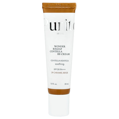 Purito, Wonder Releaf Centella BB Cream, SPF 30 PA+++, 29 Caramel Beige, 1.01 fl oz (30 ml)
