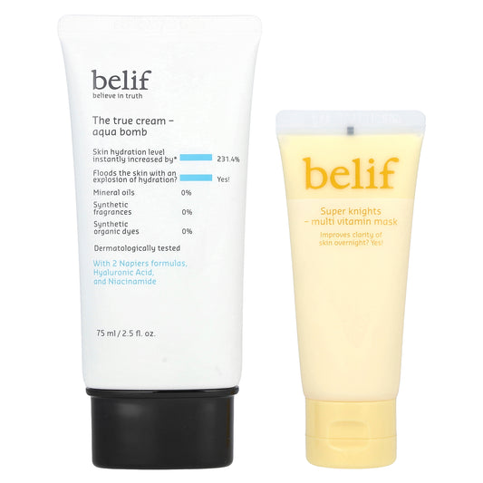 belif, The True Cream, Aqua Bomb Special Set, 2 Piece Set