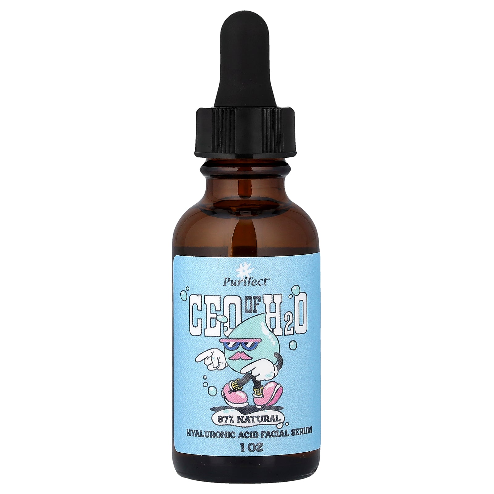 Purifect, CEO of H2O, Hyaluronic Acid Facial Serum, 1 fl oz (30 ml)