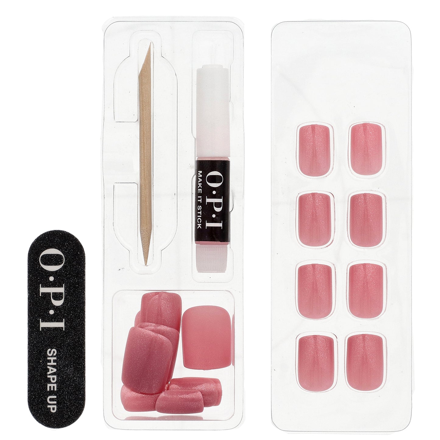 OPI, On Point, Instant Press-On Mani, Short Length, Princesses Rule!, 27 Piece Kit
