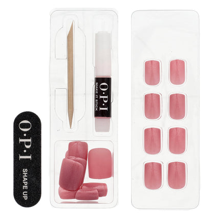 OPI, On Point, Instant Press-On Mani, Short Length, Princesses Rule!, 27 Piece Kit