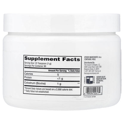 Isopure, Colostrum Powder, Unflavored, 3.17 oz (90 g)