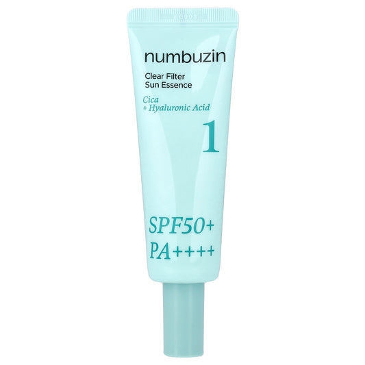 Numbuzin, No. 1 Clear Filter Sun Essence, SPF 50+ PA++++, 1.69 fl oz (50 ml)