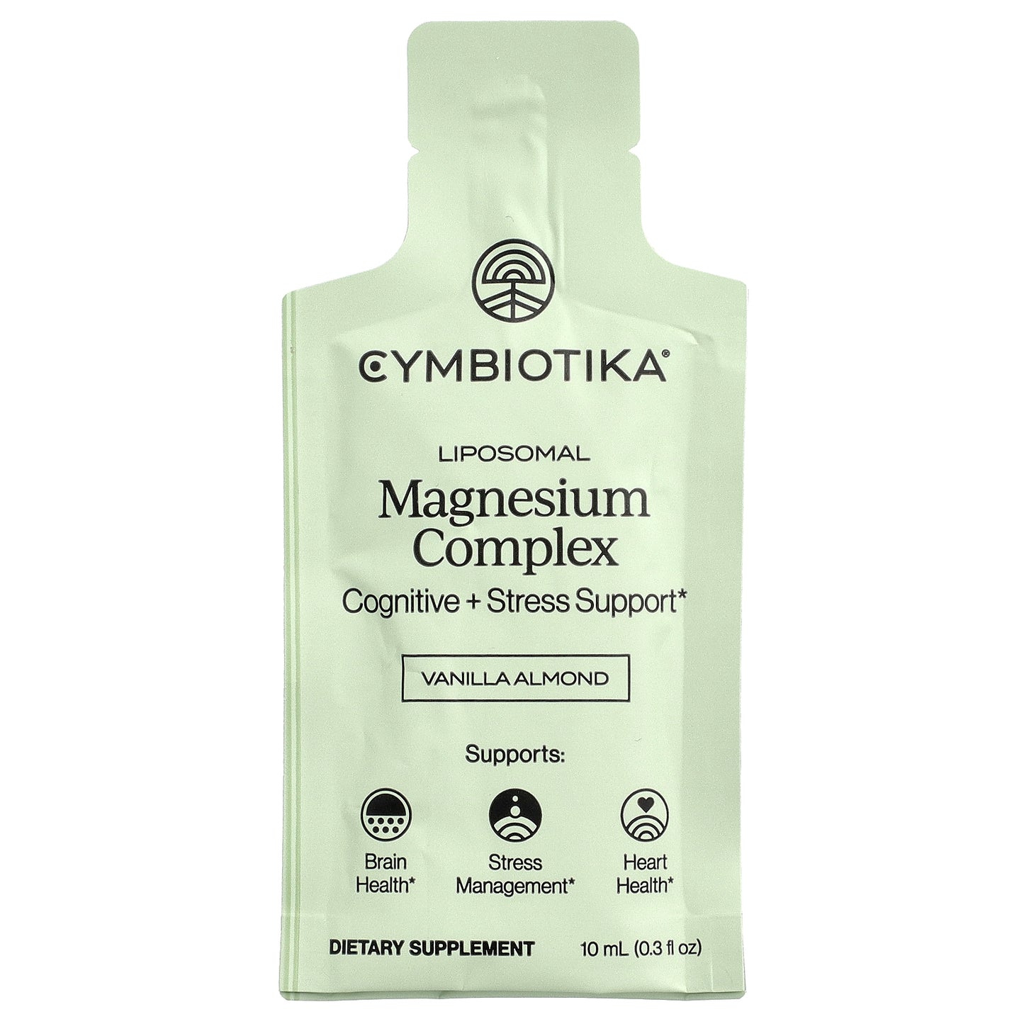 Cymbiotika, Liposomal Magnesium Complex, Vanilla Almond, 28 Liquid Packets, 0.3 fl oz (10 ml) Each