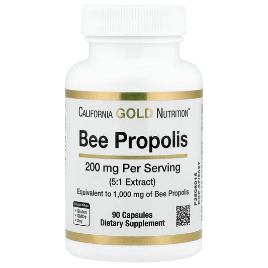California Gold Nutrition, Bee Propolis, 1,000 mg, 90 Capsules