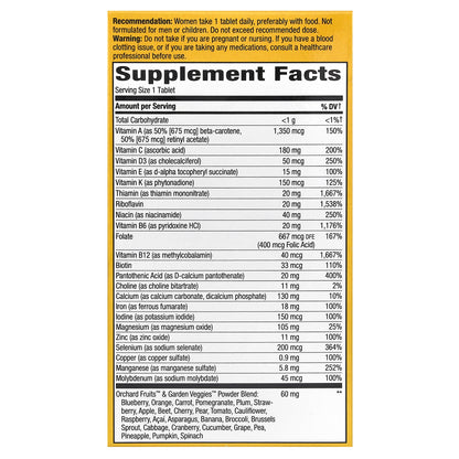 Nature's Way, Alive!, Women's Ultra Multivitamin, 60 Tablets