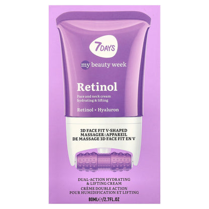 7 Days Beauty, Retinol, Dual-Action Hydrating & Lifting Cream, 2.7 fl oz (80 ml)