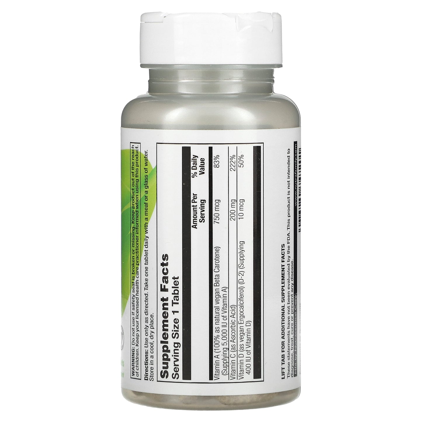 VegLife, Vegan One Multiple, Iron-Free, 60 Tablets