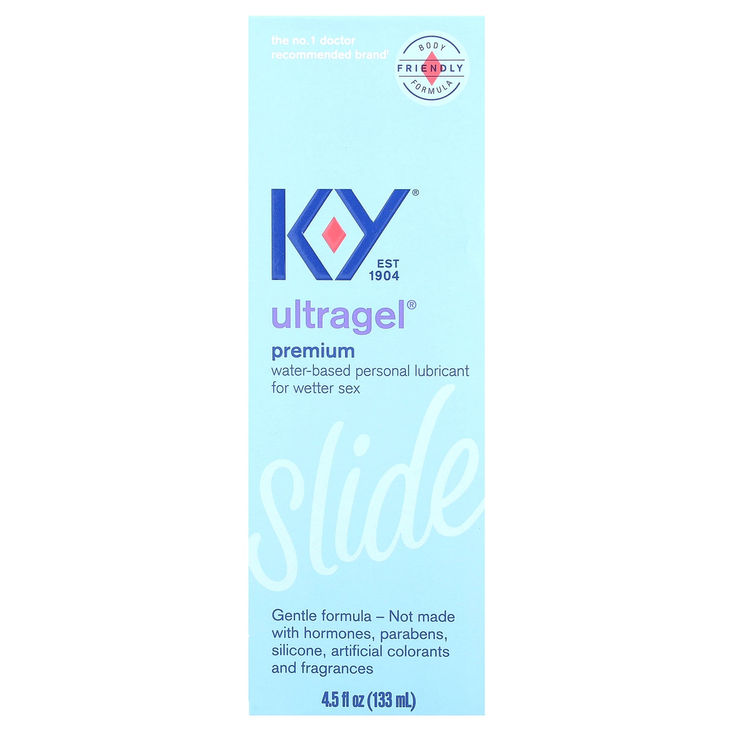 K-Y, Ultragel Premium, 4.5 fl oz (133 ml)