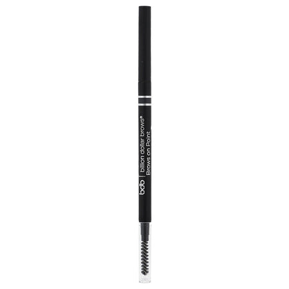 Billion Dollar Beauty, Billion Dollar Brows, Brows on Point: Micro Brow Pencil, Raven, 0.002 oz (0.045 g)