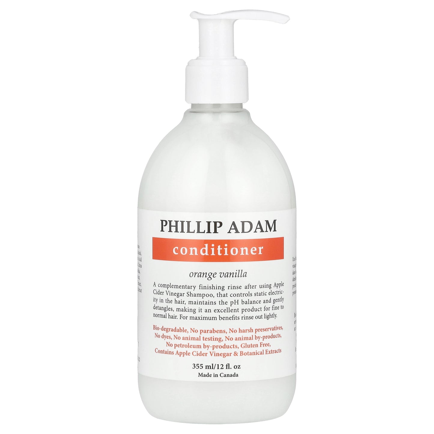 Phillip Adam, Conditioner, Orange Vanilla, 12 fl oz (355 ml)