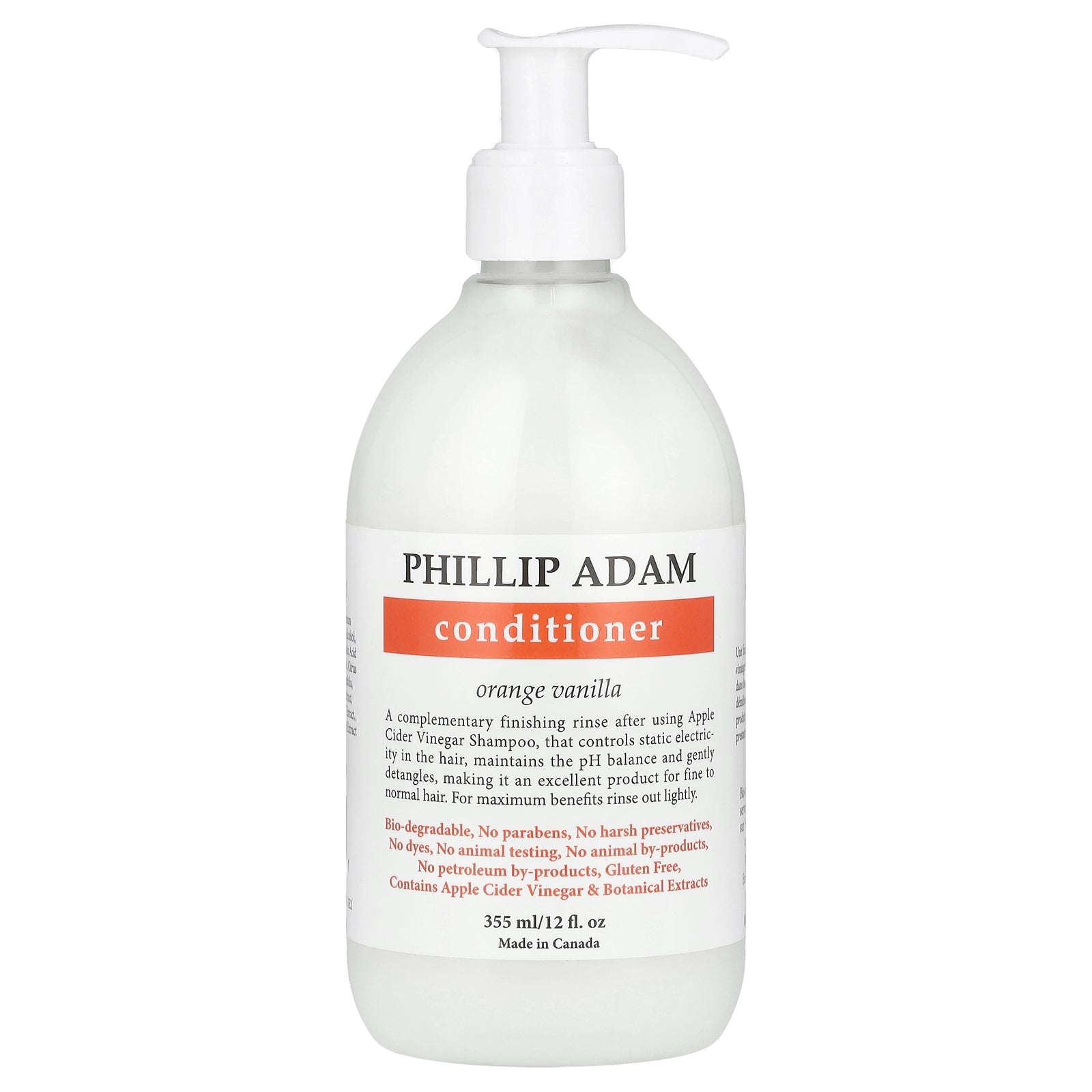 Phillip Adam, Conditioner, Orange Vanilla, 12 fl oz (355 ml)