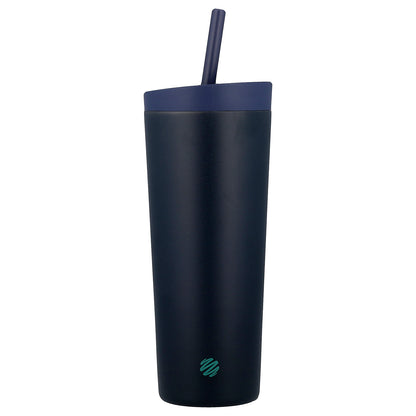 Blender Bottle, Shaker 2-in -1 Tumbler, Midnight, 24 oz (710 ml)