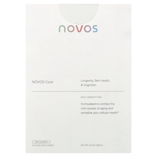 NOVOS, Novos Core, Unflavored, 30 Packets, 0.28 oz (8 g) Each