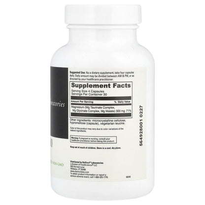 DaVinci Laboratories, Tri-Mag 300, 120 Capsules (75 mg per Capsule)