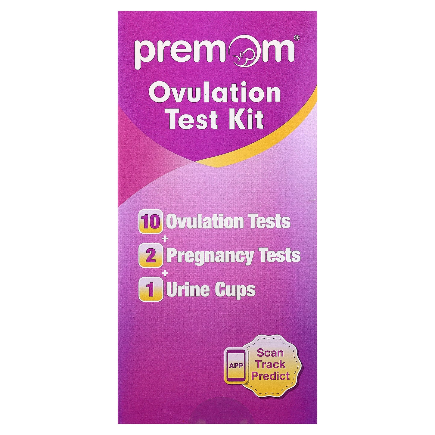 Premom, Ovulation Test Kit, 1 Kit