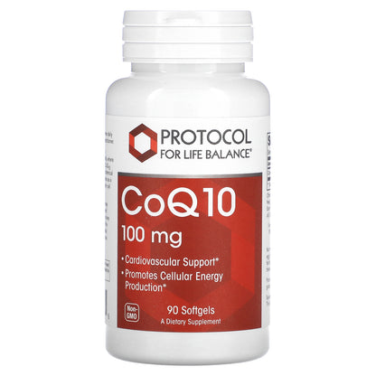 Protocol for Life Balance, CoQ10, 100 mg, 90 Softgels