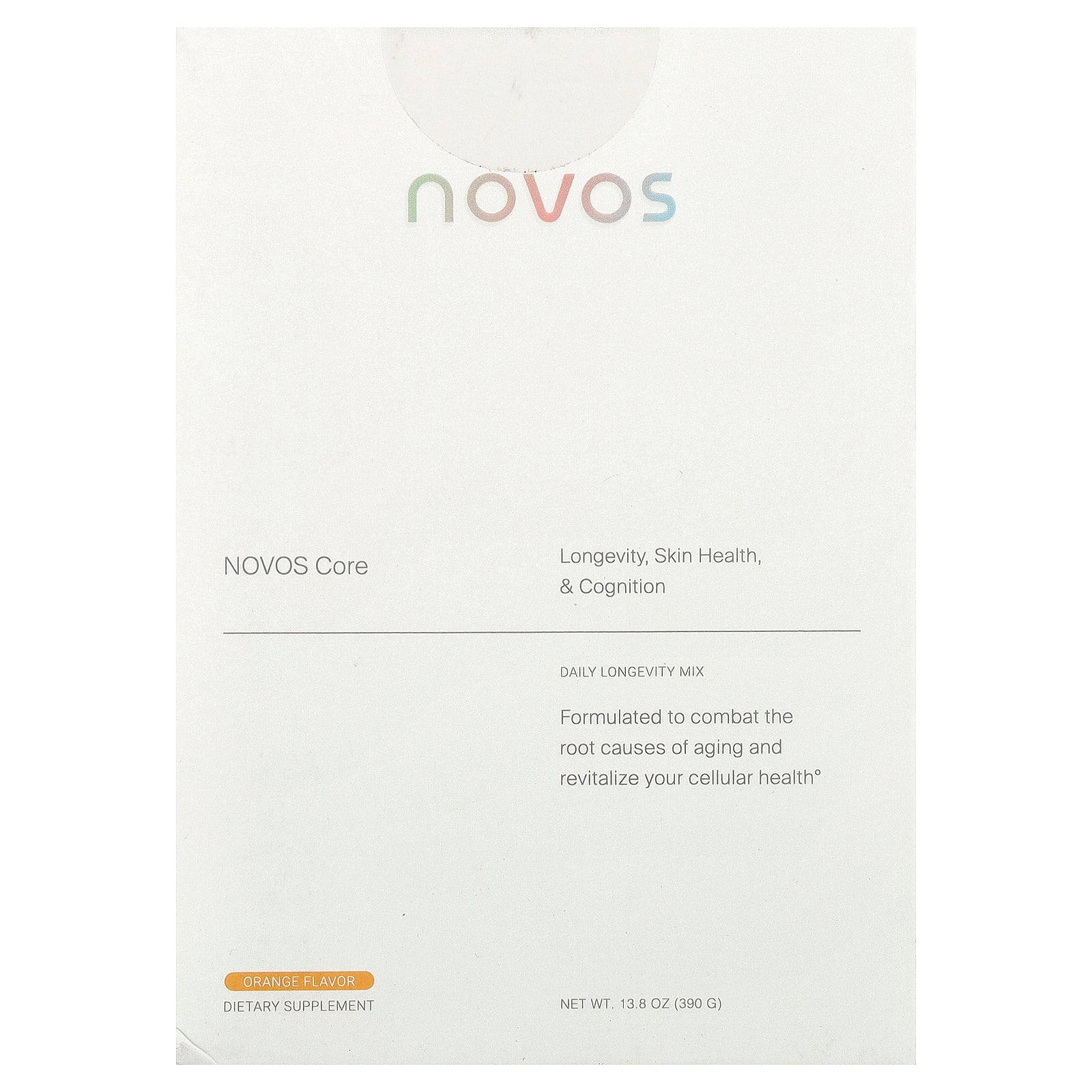 NOVOS, Novos Core, Orange, 30 Packets, 0.46 oz (13 g) Each