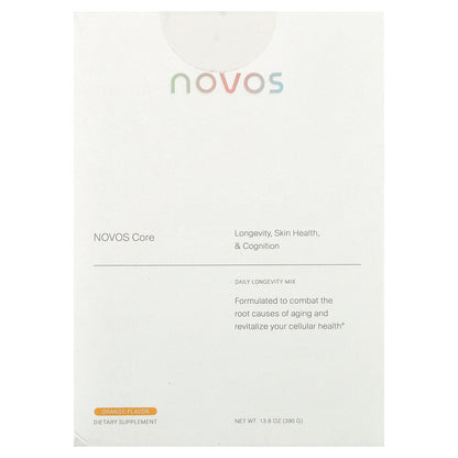 NOVOS, Novos Core, Orange, 30 Packets, 0.46 oz (13 g) Each